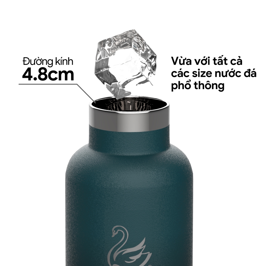 Bình giữ nhiệt 2GOOD Standard Mouth SM-02 621ml Handle Lid (Moonlight)