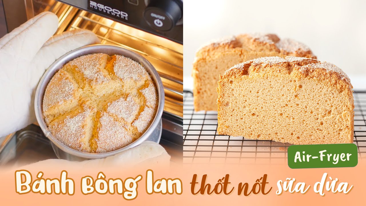 Bánh Bông Lan Thốt Nốt Sữa Dừa - Nồi S20