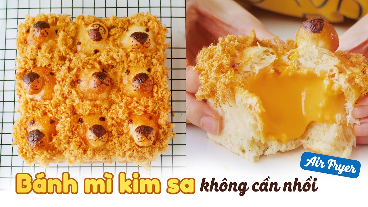 Bánh Mì Kim Sa Lava Trứng Muối