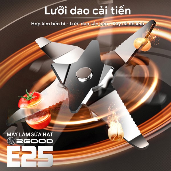 Máy Làm Sữa Hạt 2GOOD E25 (1,75 Lít)