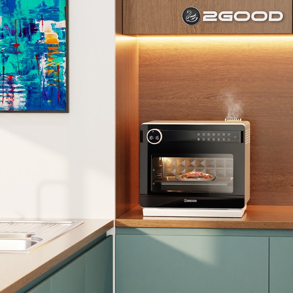 Nồi Chiên Không Dầu Kèm Hấp 2GOOD S100 (20 Lít) Tặng Combo Quà 2026 - FREE SHIPPING TOÀN QUỐC