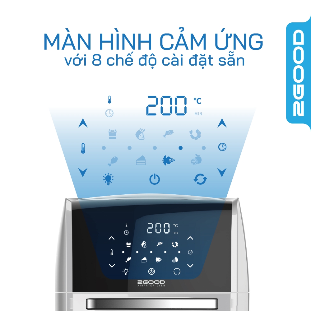 Nồi Chiên Không Dầu1 2GOOD Vortex S-15 Air Fryer Oven (12L)