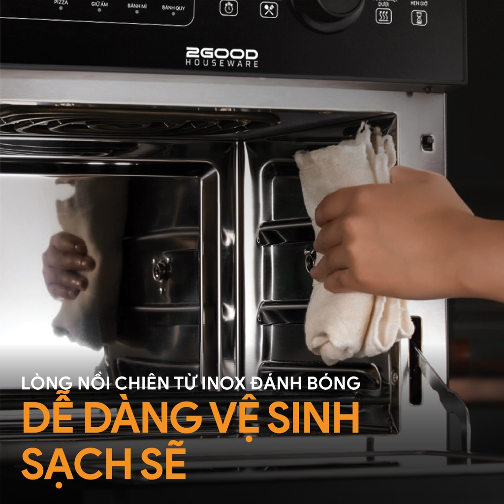 Nồi Chiên Không Dầu s2GOOD Vortex S-20 Air Fryer Oven (14.5L)