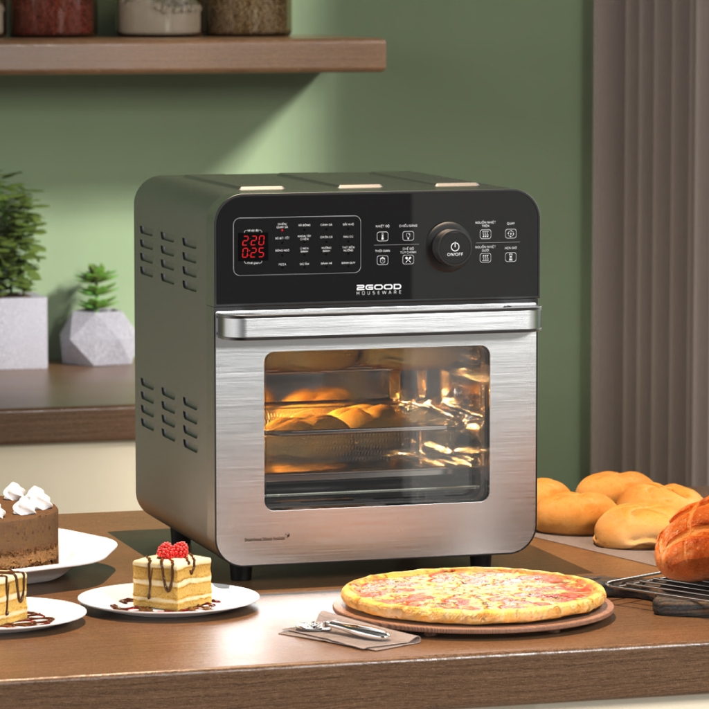 Nồi Chiên Không Dầu s2GOOD Vortex S-20 Air Fryer Oven (14.5L)