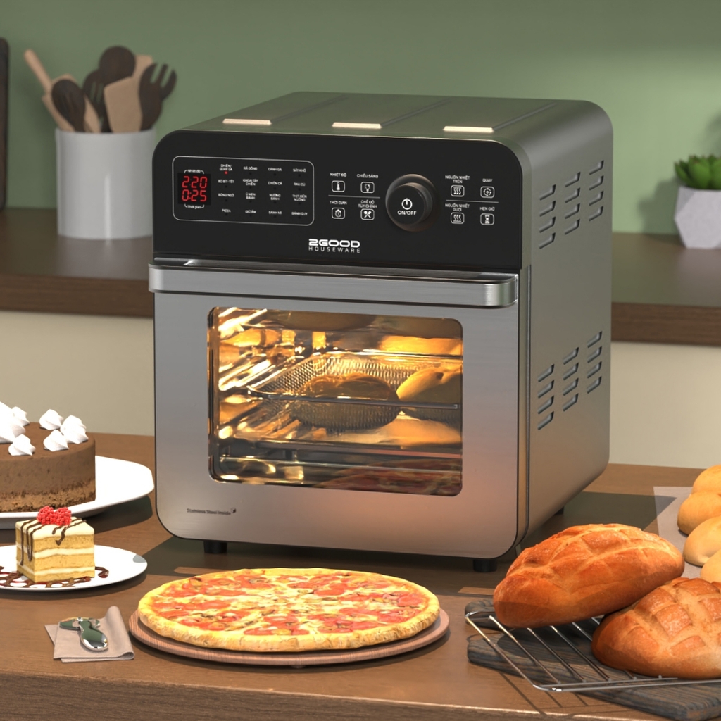 Nồi Chiên Không Dầu s2GOOD Vortex S-20 Air Fryer Oven (14.5L)